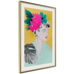 Arkiio Affisch Flowers In The Hair [Poster] 40x60 Poster